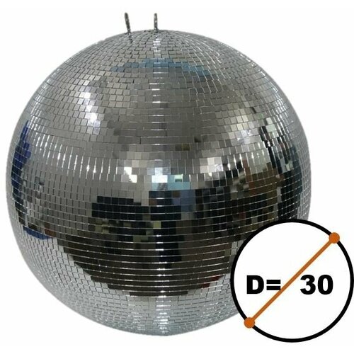 STAGE4 Mirror Ball 30 / Классический зеркальный диско-шар / Диаметр: 30см. /