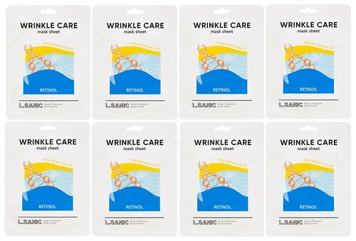 L.SANIC Омолаживающая тканевая маска с ретинолом, 25мл
