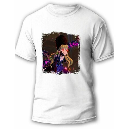 фото Футболка, размер l, белый будь на стиле