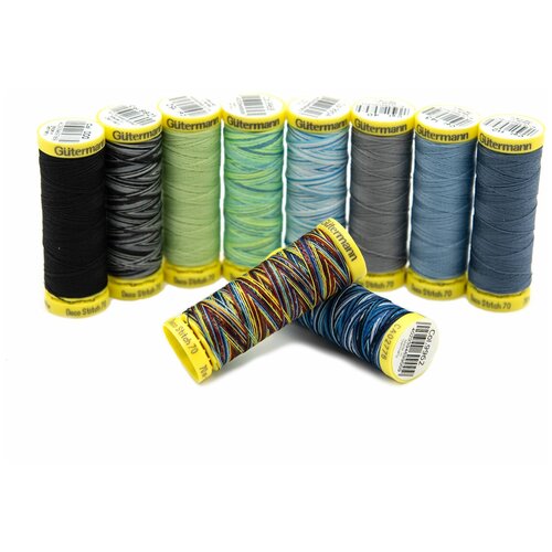 фото 702166 набор швейных нитей deco stitch 70, 70м, 10 кат. гутерманн (2) gutermann