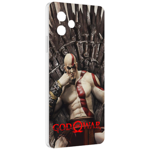 Чехол MyPads God of War Кратос для Huawei Nova Y61 / Huawei Enjoy 50z задняя-панель-накладка-бампер чехол mypads 50 cent best of для huawei nova y61 huawei enjoy 50z задняя панель накладка бампер