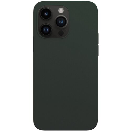 Чехол-накладка VLP Silicone Case with MagSafe для смартфона Apple iPhone 14 Pro Max (Цвет: Dark Green)