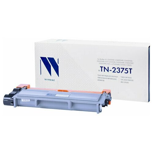 Картридж Unitype лазерный NV PRINT (NV-TN2375) для BRO. - (1 шт) картридж nv print tn 2375t для brother 2600 стр черный