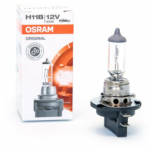 Лампа h11b 12v 55w pgjy19-2, OSRAM 64241 (1 шт.)