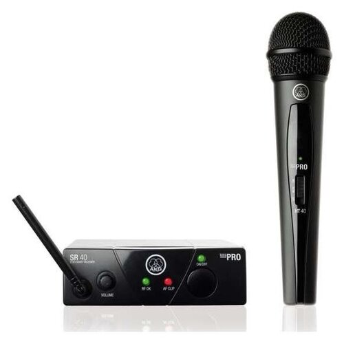 AKG WMS40 Mini Vocal Set BD US25D вокальная радиосистема с приёмником SR40 Mini и ручным передатчиком с капсюлем D88