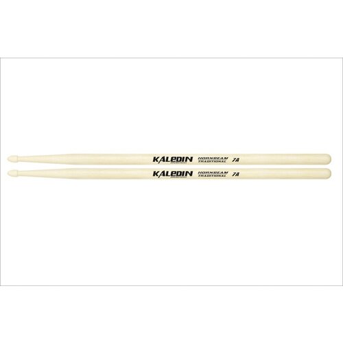 7KLHB7A 7А Барабанные палочки, граб, деревянный наконечник, Kaledin Drumsticks барабанные палочки kaledin 2b rock граб