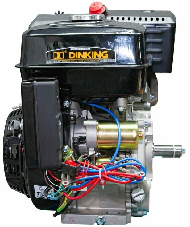 Двигатель Dinking DK192FE-S (17лс, зимний, электростартер, катушка, датчик масла) - фотография № 9