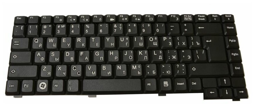 Клавиатура для ноутбуков Fujitsu-Siemens Amilo Pi2530, Pi2540, Xi2428 RU, Black