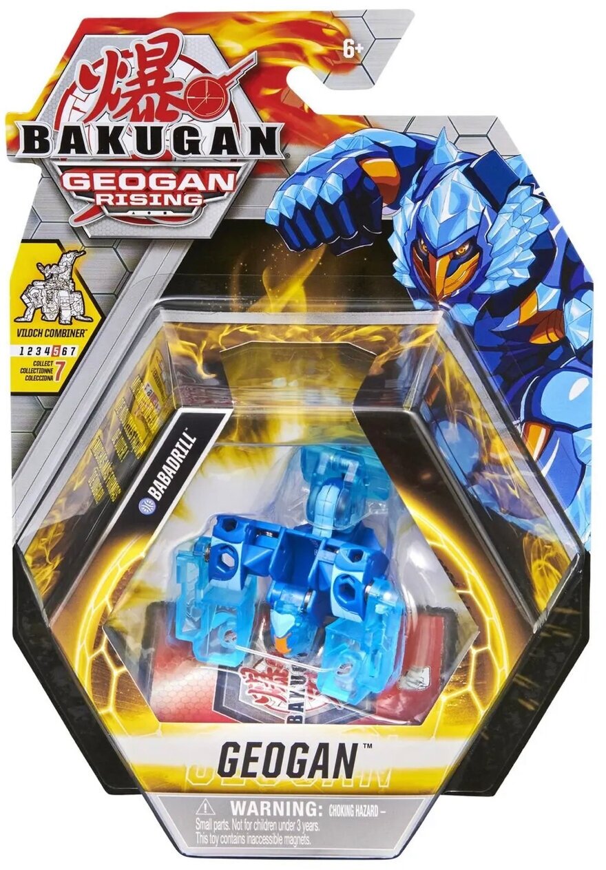 Фигурка-трансформер Bakugan S3 Geogan Babadrill 6059850/20131554