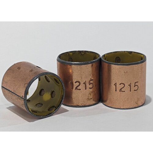 Втулка металлофторопластовая 12х14х15, подшипник скольжения