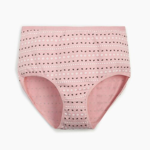 фото Трусы слипы collorista, средняя посадка, размер 58, розовый