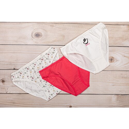 фото Трусики детские для девочек (3шт.) domi kids, размер 98-104