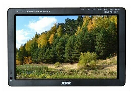 Портативный телевизор XPX EA-129D DVB-T2 12