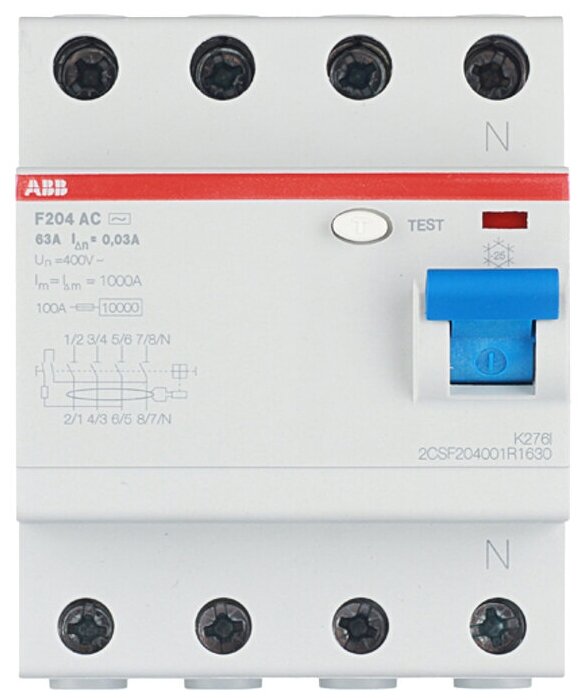    () ABB 4p 63 30  AC F204 2CSF204001R1630