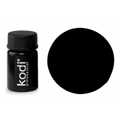 Kodi Гель-краска, черный, 4 мл