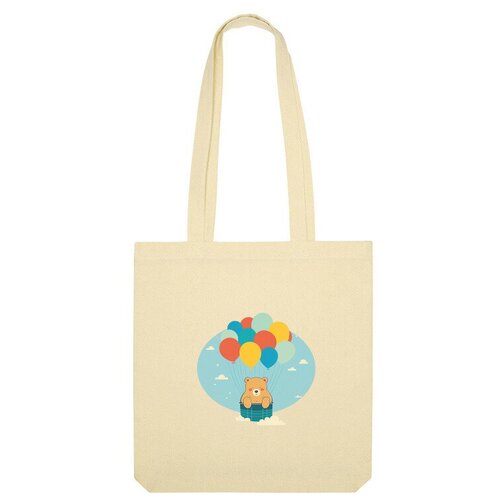 фото Сумка шоппер us basic, бежевый