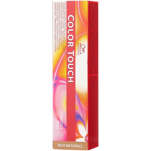 Купить Wella Professionals Color Touch Rich Naturals крем-краска для волос, 5/37 Принцесса амазонок, 60 мл, русый