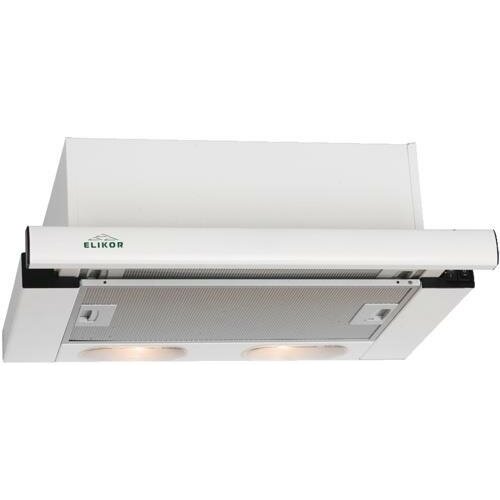 Вытяжка встраиваемая Elikor Интегра 60П-400-В2Л белый 702800₽