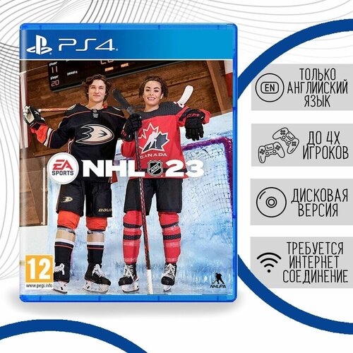 Игра NHL 23 (PlayStation 4, Английская версия)