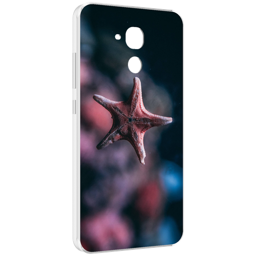 Чехол MyPads морская-звезда---starfish для Huawei Honor 5C/7 Lite/GT3 5.2 задняя-панель-накладка-бампер чехол mypads морская звезда starfish для huawei mate 40 pro plus задняя панель накладка бампер