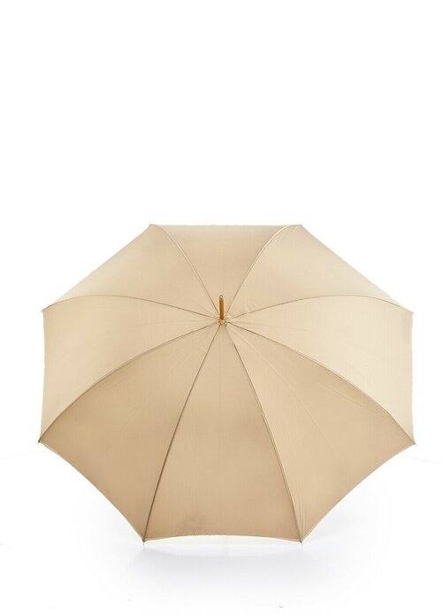 Зонт-трость Pasotti, механика, купол 120 см, для женщин, бежевый