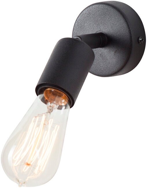 Светильник накладной Vitaluce V4451 E27 60 Вт 3 кв. м черный IP20 (V4451-1/1A)