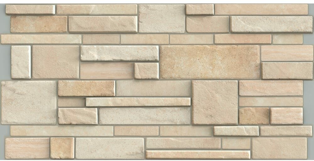 фото ПВХ панель Регул камень гранит бежевый