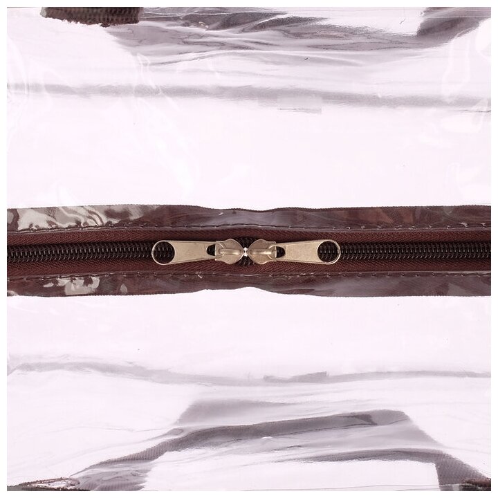 Сумка в роддом с карманом, цвет коричневый - фотография № 4
