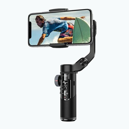 Стабилизатор для для мобильного телефона Blitzwolf BW-BS14 Pro Mobile Phone 3-Axis Gimbal Stabilizer Black 11385₽