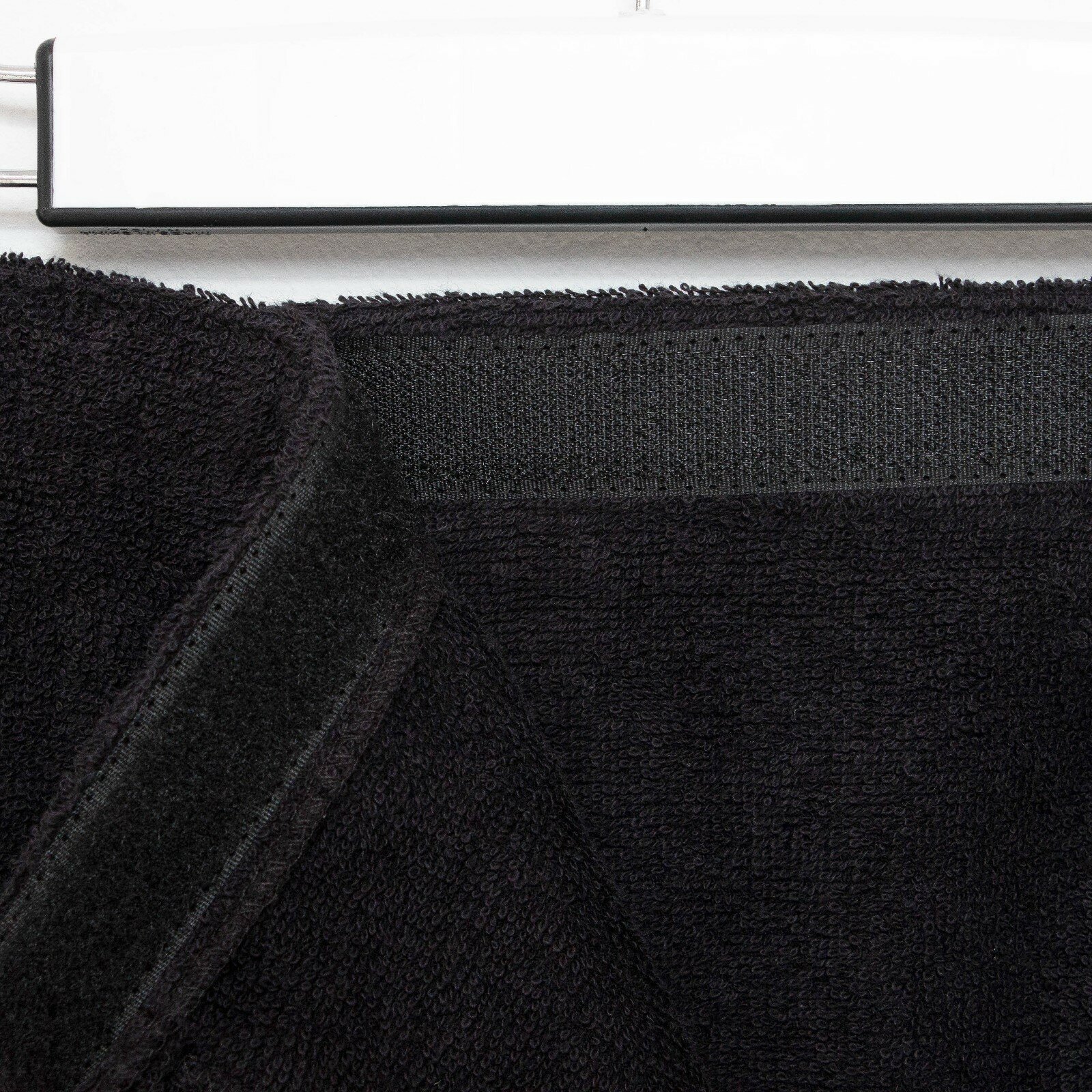 Набор для сауны Экономь и Я:полотенце-парео 68*150см + чалма, цв.черный, 100%хл, 320 г/м2 - фотография № 7