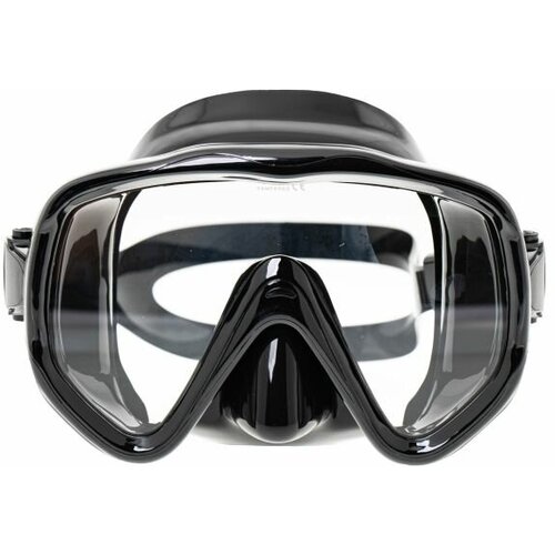 Маска для дайвинга и подводного плавания Marlin Visualator, черная маска для дайвинга и подводного плавания marlin visualator черная