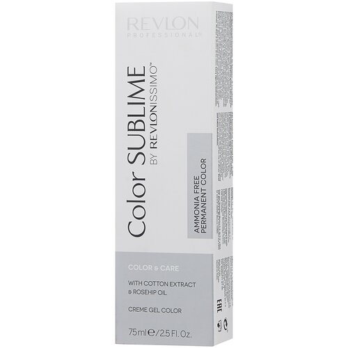 Revlon Professional Revlonissimo Color Sublime стойкая краска для волос, 7.1 блондин пепельный, 75 мл