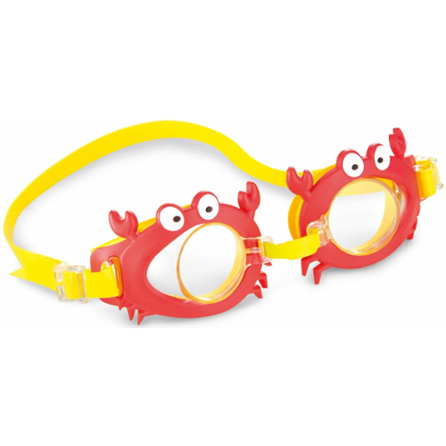 Очки для плавания Intex 55610 Fun Goggles, 3+ краб.