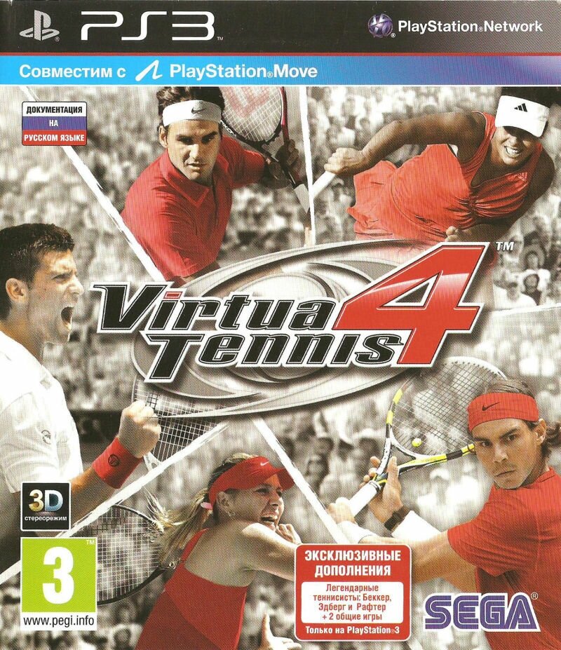 Virtua Tennis 4: Мировая серия Игра для PS Vita Nobrand - фото №3