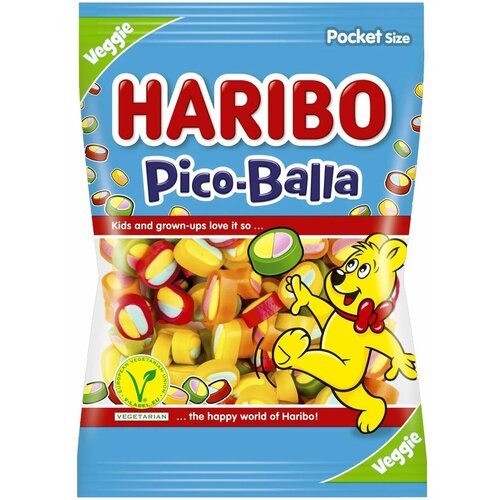 Мармелад Haribo Pico-Balla 160гр (Германия)/Мармелад жевательный Харибо Пико-Балла