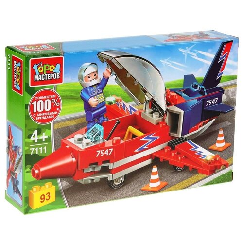 Конструктор Tianlida. Пожарная машинка, цвета в ассортименте 382j