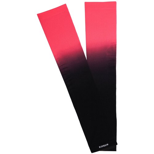 фото Нарукавники защитные от холода для бега черно-розовые kiprun х декатлон m/l decathlon