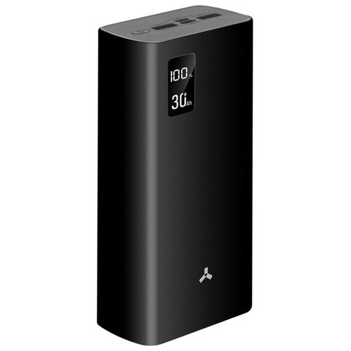 Внешний аккумулятор Accesstyle Bison 30PQD, 30000мАч, 2USB/USB-C, 3А, быстрая зарядка, черный внешний аккумулятор skydolphin sp31 20000мач 2usb type c черный 1 шт