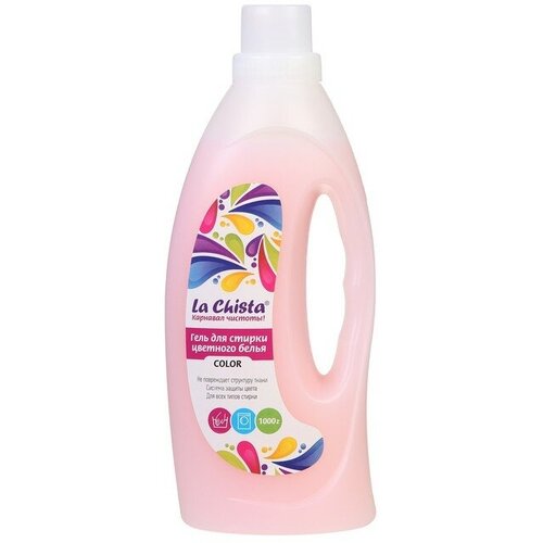 Гель для стирки LА CHISTA Color для цветных тканей, 1 л