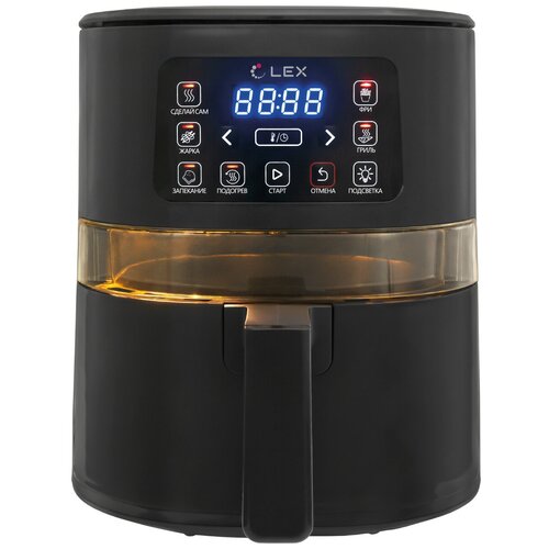 Lex LXAF 5405 аэрофритюрница черная 948000₽