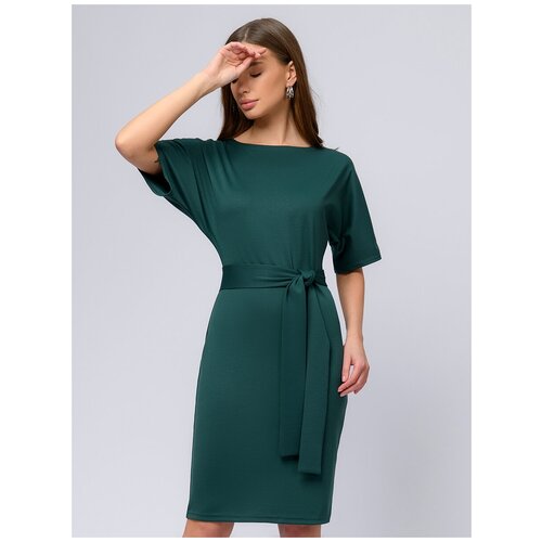 Платье 1001dress, размер XL, зеленый платье 1001dress размер xl бежевый