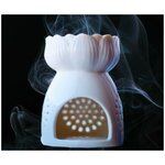 Керамическая аромалампа Essential Oil / Керамическая лампа для ароматерапии/ Для эфирных масел. - изображение
