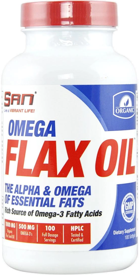 SAN Omega Flax Oil 100 капс.