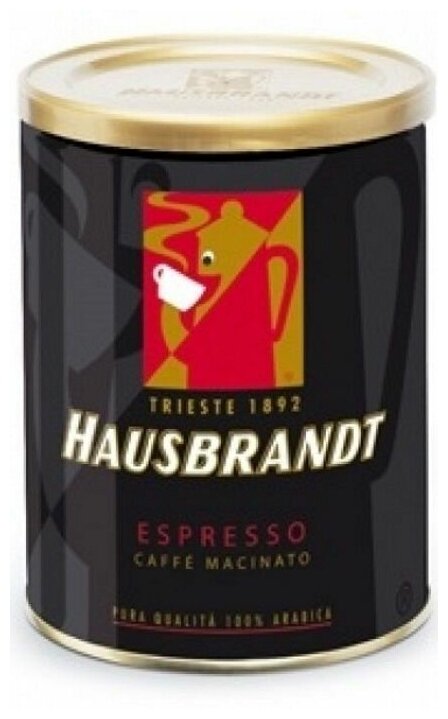 Кофе молотый Hausbrandt Espresso (Эспрессо), ж/б, 2x250г - фотография № 6