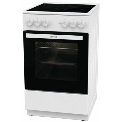 Плита электрическая Gorenje GEC5A12WG-B кухонная плита gorenje gec5a12wg b