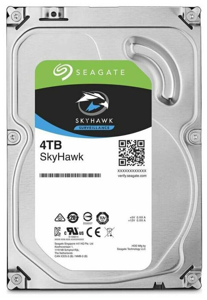 Жесткий диск Seagate 4TB (ST4000VX016)