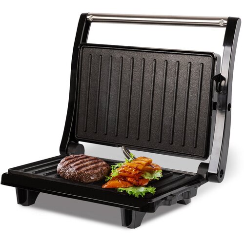 Гриль ENDEVER Grillmaster 114, серебристый/черный электрический гриль endever grillmaster 114 серебристый