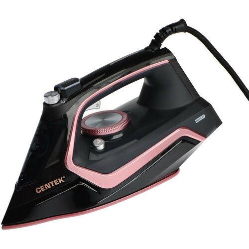 Утюг CT-2313 2600 Вт 350 мл керамика капля-стоп пар удар самоочистка розовый 454400₽