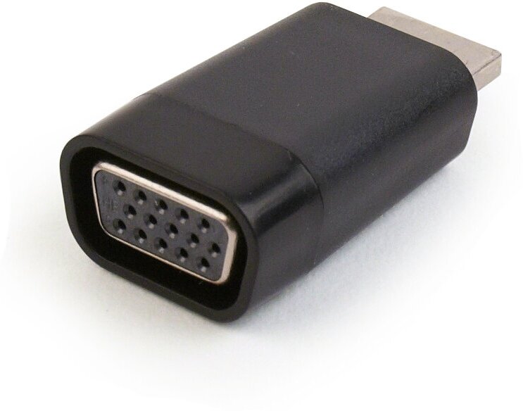 Переходник HDMI Gembird A-HDMI-VGA-02 черный - фото №16