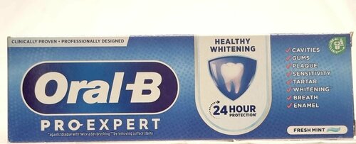 Зубная паста Oral-B Pro-Expert Healthy Whitening 75 мл (Из Финляндии)